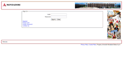 Desktop Screenshot of licensing.mondadori.com